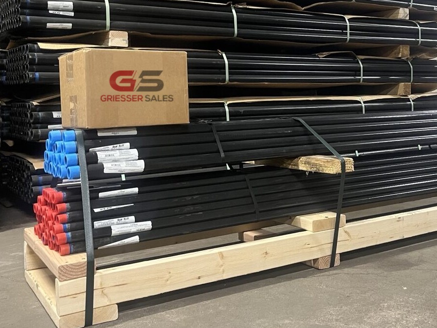 Material staged in the Griesser Sales warehouse